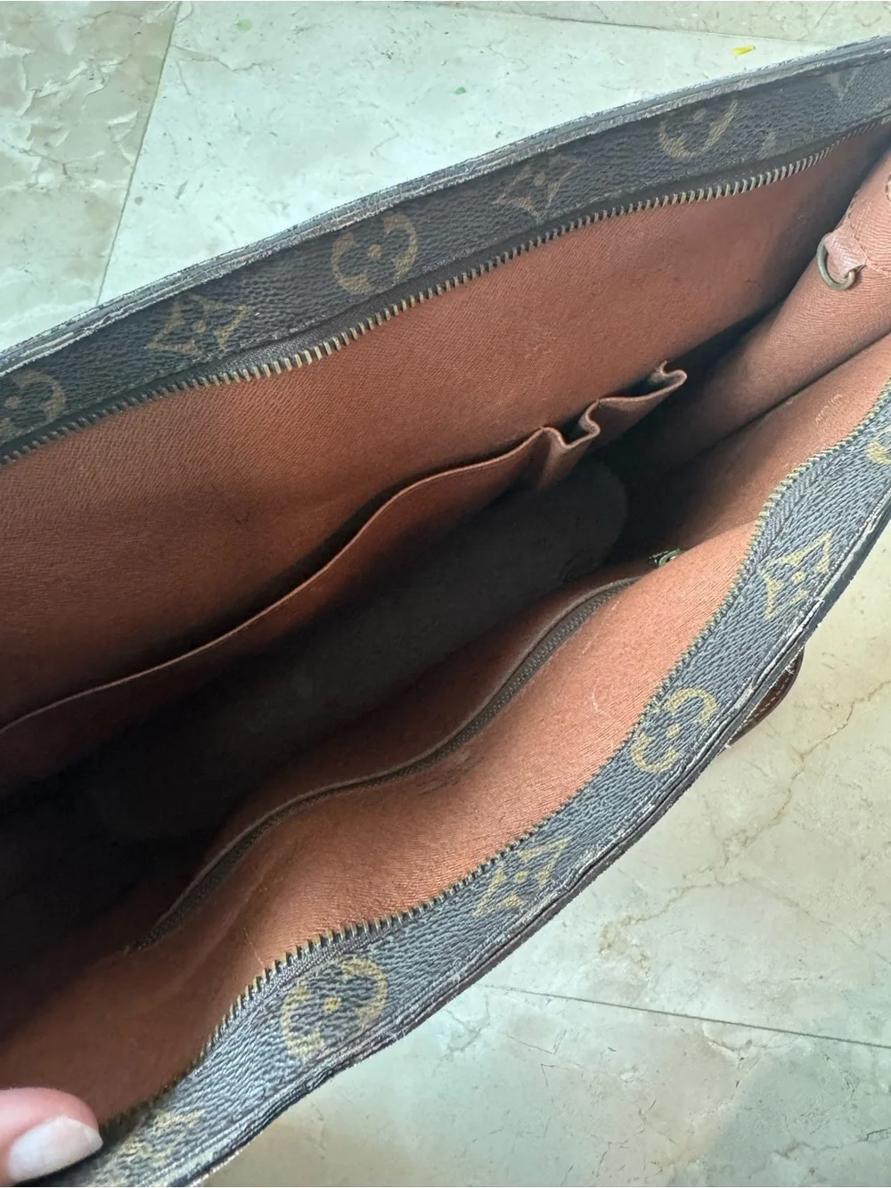 Louis Vuitton iconic monogram